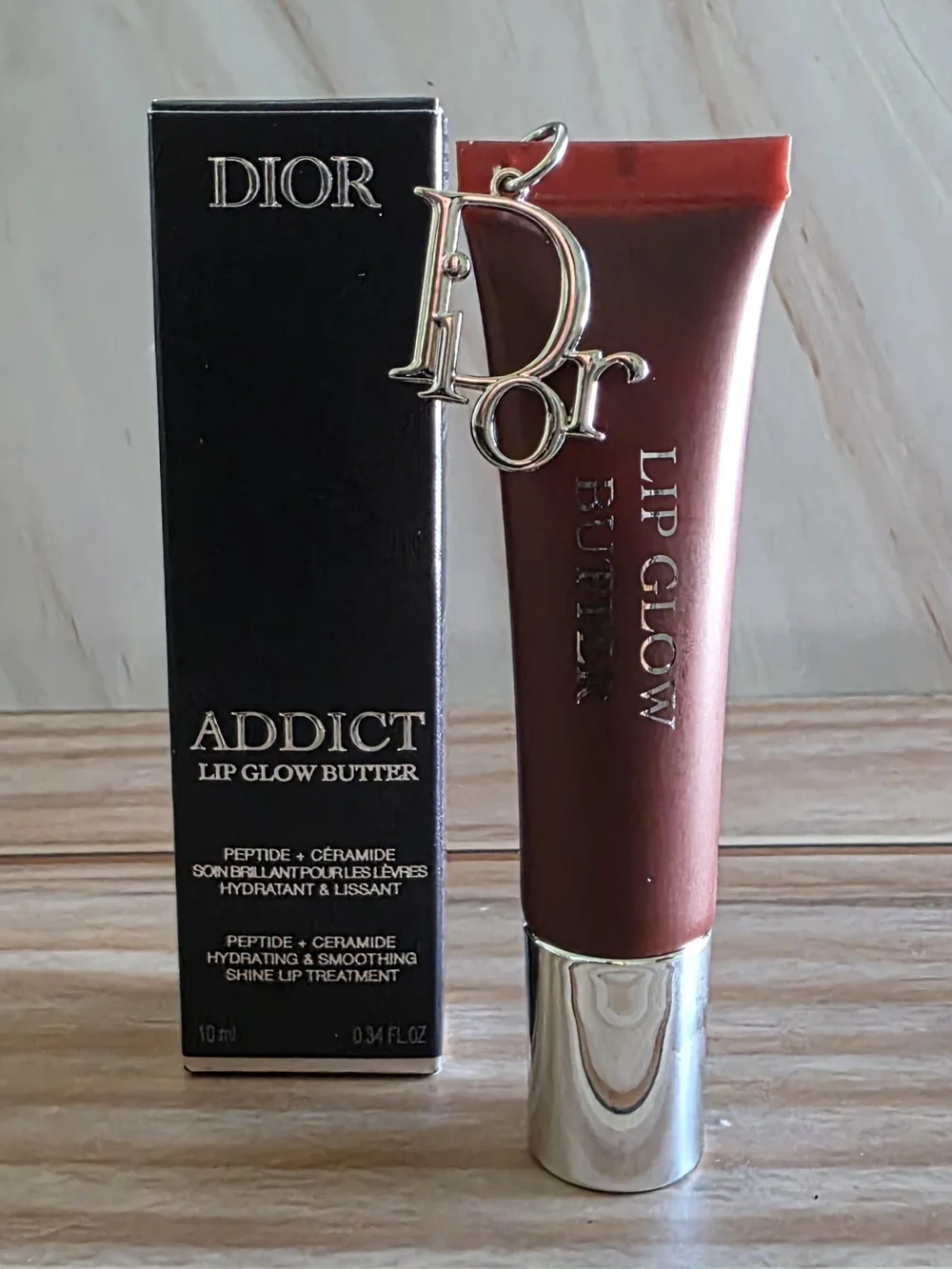 Dior Lip Glow Butter - Shimmery Rose Brown
